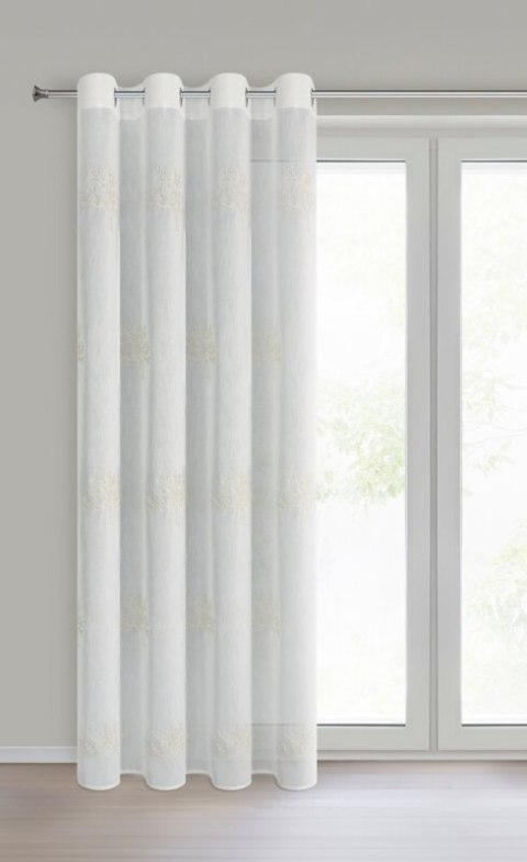FIRANA GOTOWA JESSIE 140 X 250 CM BIAŁY