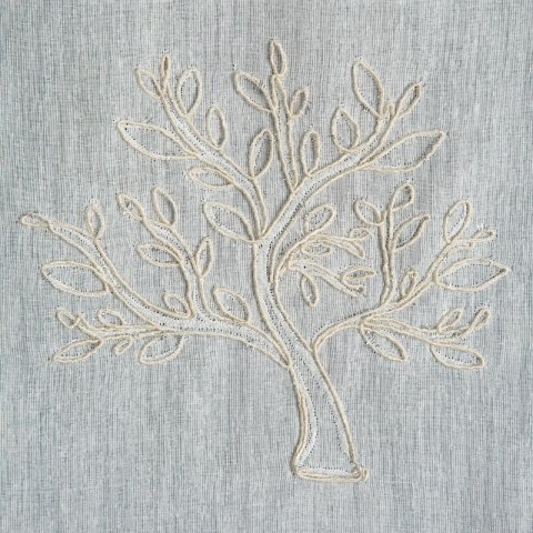 FIRANA GOTOWA JESSIE 140 X 250 CM BIAŁY