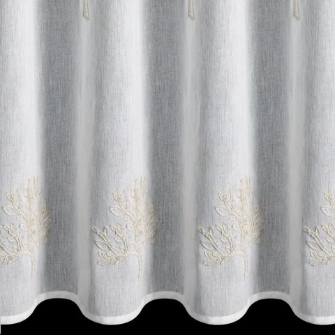 FIRANA GOTOWA JESSIE 140 X 250 CM BIAŁY