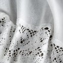 FIRANA GOTOWA ROSE NA TAŚMIE 150 X 30 CM BIAŁY