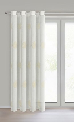 FIRANA GOTOWA SABINA 140 X 250 CM KREMOWY