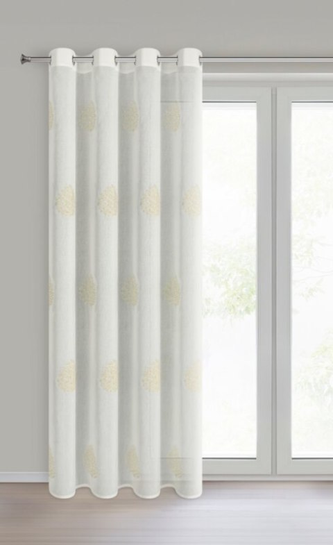FIRANA GOTOWA SABINA 140 X 250 CM KREMOWY