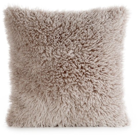 POSZEWKA PLUSH BEŻ 45 X 45 CM BEŻOWY