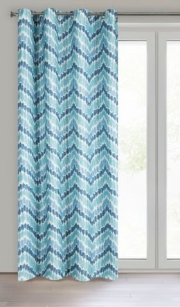 ZASŁONA GOTOWA ANN 140 X 250 CM NIEBIESKI