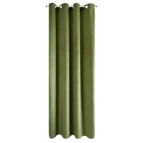 ZASŁONA GOTOWA PIERRE 140 X 250 CM CIEMNOOLIWKOWY