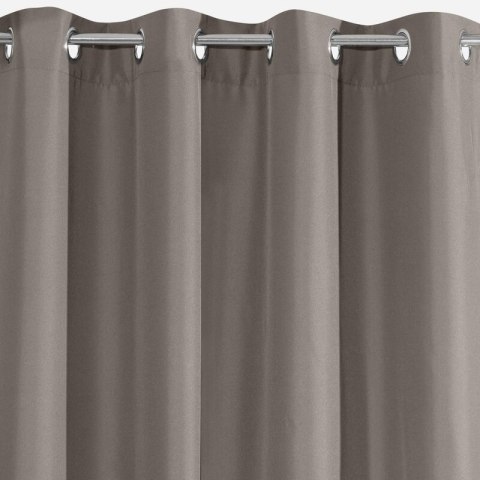 ZASŁONA GOTOWA RITA 140 X 250 CM JASNOBRĄZOWY