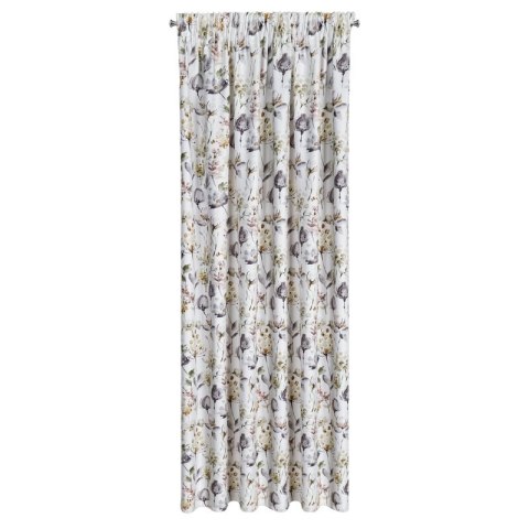ZASŁONA GOTOWA ZOJA NA TAŚMIE 140 X 270 CM BIAŁY