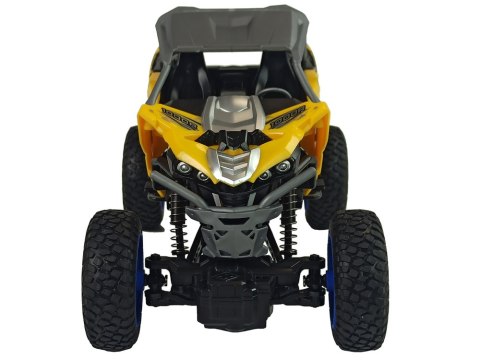 Terenowe Auto Off- Road Zdalnie Sterowane 2,4 GHz 1:16 Żółte Terenowe Auto Off- Road Zdalnie Sterowane 2,4 GHz 1:16 Żółte
