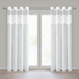 FIRANA GOTOWA AFRODYTA 140 X 250 CM BIAŁY