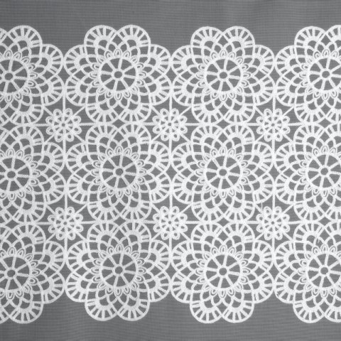 FIRANA GOTOWA AFRODYTA 140 X 250 CM BIAŁY