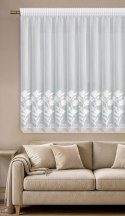 FIRANA GOTOWA CHARLI NA TAŚMIE 350 X 145 CM BIAŁY