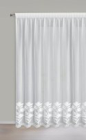 FIRANA GOTOWA CHARLI NA TAŚMIE 350 X 250 CM BIAŁY