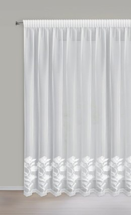 FIRANA GOTOWA CHARLI NA TAŚMIE 350 X 250 CM BIAŁY