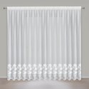 FIRANA GOTOWA CHARLI NA TAŚMIE 400 X 270 CM BIAŁY