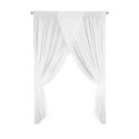FIRANA GOTOWA LORETA 1 NA TAŚMIE 400 X 250 CM BIAŁY