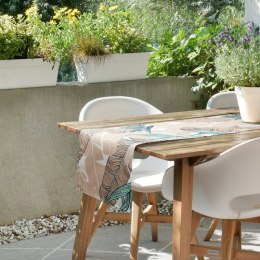 OBRUS GARDEN 40 X 140 CM BEŻOWY