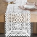 OBRUS MEGGY 32 X 180 CM BIAŁY