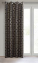 ZASŁONA GOTOWA KAJA 135 X 250 CM CZARNY