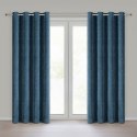 ZASŁONA GOTOWA VANI 140 X 250 CM CIEMNONIEBIESKI