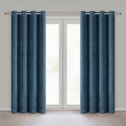 ZASŁONA GOTOWA VANI 140 X 250 CM CIEMNONIEBIESKI
