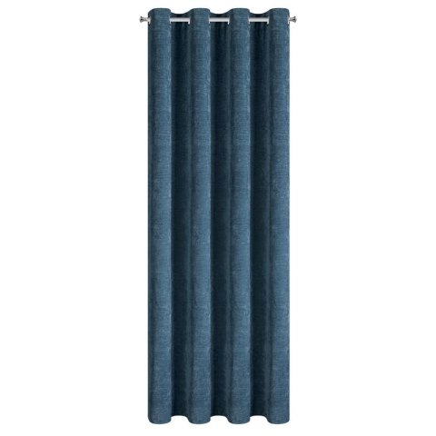 ZASŁONA GOTOWA VANI 140 X 250 CM CIEMNONIEBIESKI