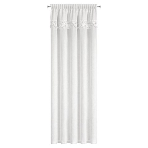 FIRANA GOTOWA ALESSIA 1 NA TAŚMIE 140 X 270 CM BIAŁY