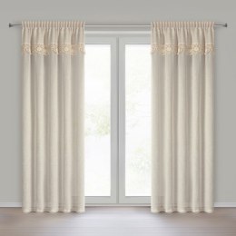 FIRANA GOTOWA ALESSIA 1 NA TAŚMIE 140 X 270 CM NATURALNY