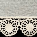 FIRANA GOTOWA ALESSIA NA SZELKACH 150 X 40 CM NATURALNY