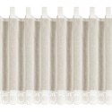 FIRANA GOTOWA ALESSIA NA SZELKACH 150 X 70 CM NATURALNY