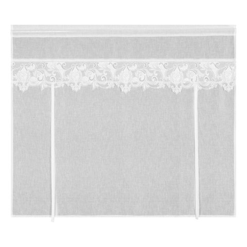 FIRANA GOTOWA BUENA NA TAŚMIE 140 X 120 CM BIAŁY