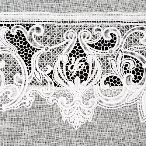 FIRANA GOTOWA BUENA NA TAŚMIE 140 X 270 CM BIAŁY