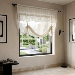 FIRANA GOTOWA CATLIN NA TAŚMIE 140 X 120 CM NATURALNY