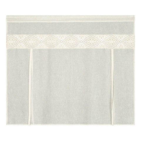 FIRANA GOTOWA CATLIN NA TAŚMIE 140 X 120 CM NATURALNY