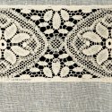 FIRANA GOTOWA CATLIN NA TAŚMIE 140 X 120 CM NATURALNY