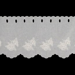 FIRANA GOTOWA ELSIE 145 X 40 CM BIAŁY