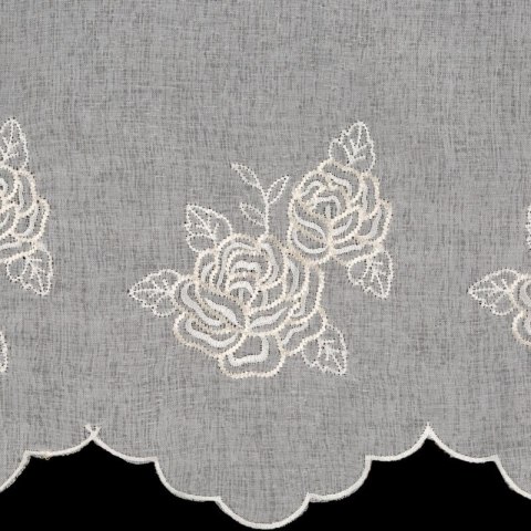 FIRANA GOTOWA ELSIE 145 X 40 CM BIAŁY