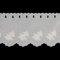 FIRANA GOTOWA ELSIE 145 X 40 CM BIAŁY