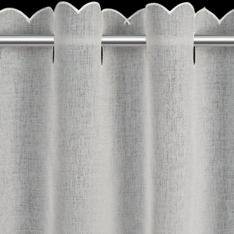 FIRANA GOTOWA ELSIE 145 X 70 CM BIAŁY