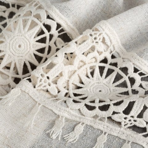 FIRANA GOTOWA EVELINE 140 X 250 CM NATURALNY