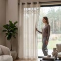 FIRANA GOTOWA EVELINE 140 X 250 CM NATURALNY