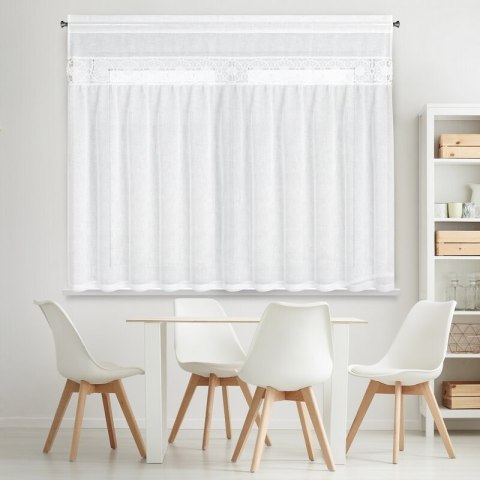 FIRANA GOTOWA EVIE NA TAŚMIE 140 X 150 CM BIAŁY