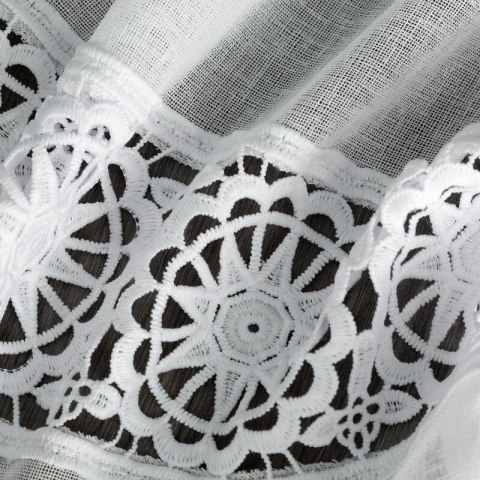 FIRANA GOTOWA EVIE NA TAŚMIE 140 X 150 CM BIAŁY