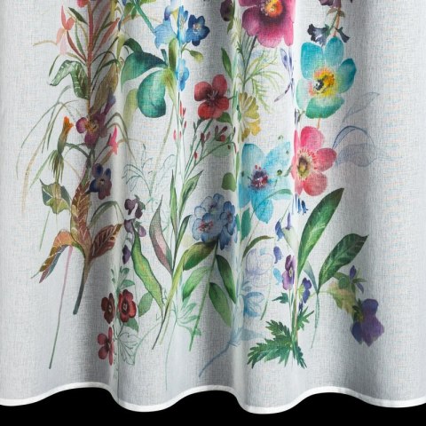 ZASŁONA GOTOWA SPRING 140 X 250 CM BIAŁY