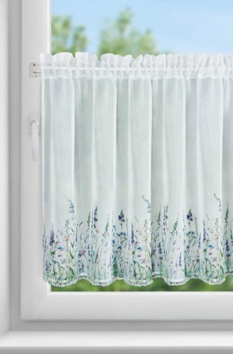 FIRANA GOTOWA MEADOW NA TAŚMIE 150 X 70 CM BIAŁY