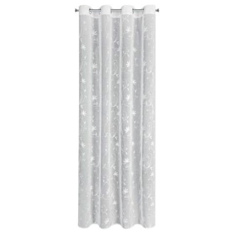 FIRANA GOTOWA TATIANA 140 X 250 CM BIAŁY