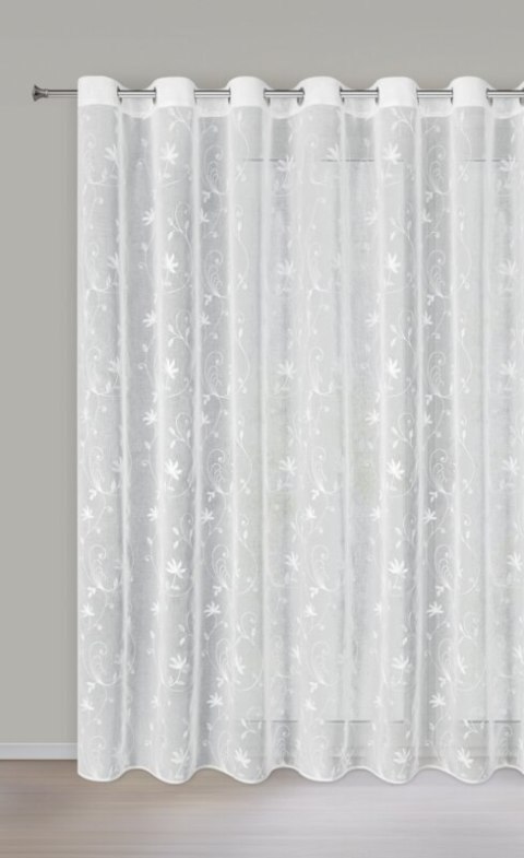 FIRANA GOTOWA TATIANA 400 X 250 CM BIAŁY