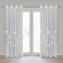 FIRANA GOTOWA TIANA 140 X 250 CM BIAŁY