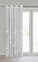 FIRANA GOTOWA TIANA 140 X 250 CM BIAŁY