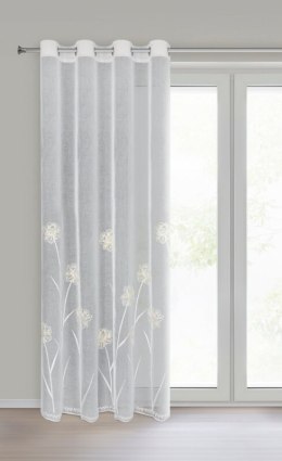 FIRANA GOTOWA TIANA 140 X 250 CM BIAŁY
