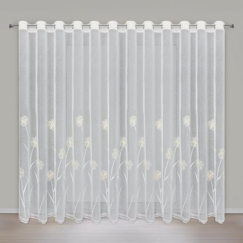 FIRANA GOTOWA TIANA 400 X 250 CM BIAŁY